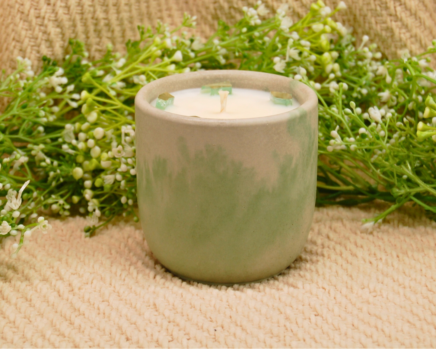 Spa Day - Handmade Vessel - 9 oz. Soy Wax Candle