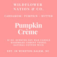 Load image into Gallery viewer, Pumpkin Crème - Handmade 10 oz. Soy Wax Candle