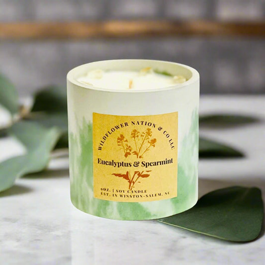 Eucalyptus & Spearmint -  Invigorating Spearmint, Soothing Eucalyptus