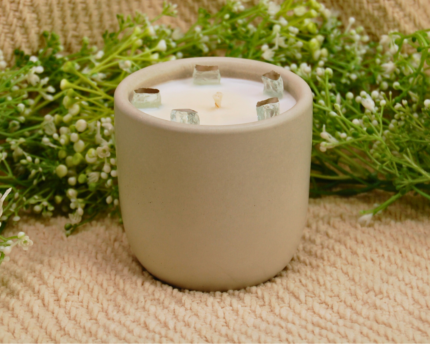 Frosted Juniper - Handmade Vessel - 9 oz. Soy Wax Candle