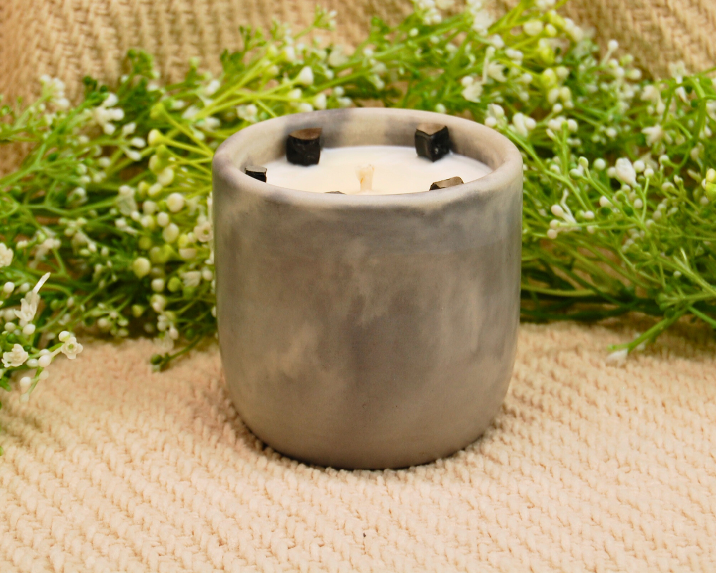 Salt & the Sea - Handmade Vessel - 9 oz. Soy Wax Candle