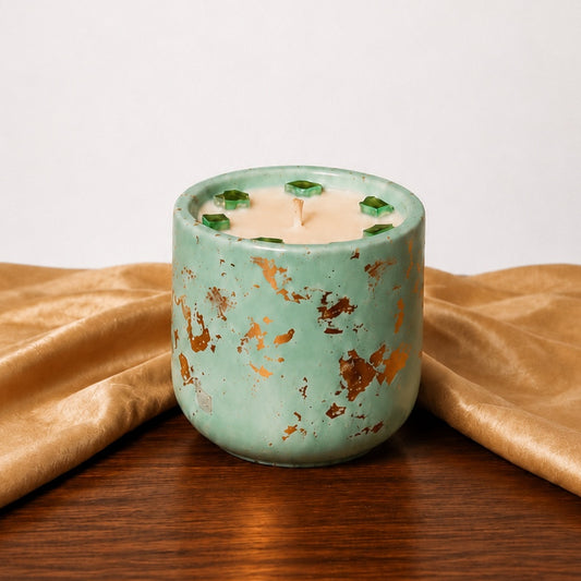 Frosted Juniper - Handmade 10 oz. Soy Wax Candle